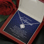 Love Knot Necklace, To My Beautiful Girlfriend