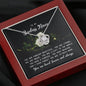 To My BadAss Niece, Love Knot Necklace