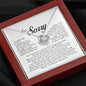 I'm Sorry Gift For Her, Love Knot Necklace
