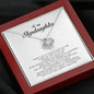 To My Stepdaughter Gift, Love Knot Necklace