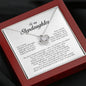 To My Stepdaughter Gift, Love Knot Necklace
