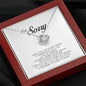 I'm Sorry Gift For Her, Love Knot Necklace