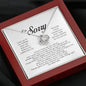 I'm Sorry Gift For Her, Love Knot Necklace