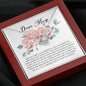 Dear Mom, Love Knot Necklace