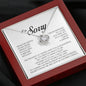 I'm Sorry Gift For Her, Love Knot Necklace