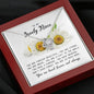 To My Lovely Niece, Love Knot Necklace