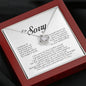 I'm Sorry Gift For Her, Love Knot Necklace