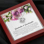 Grandmother and Granddaughter Gift, Love Knot Necklace