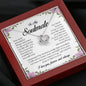 To My Soulmate, Love Knot Necklace
