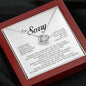 I'm Sorry Gift For Her, Love Knot Necklace