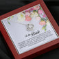To the Bride, Love Knot Necklace