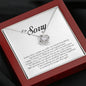 I'm Sorry Gift For Her, Love Knot Necklace