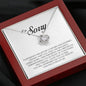 I'm Sorry Gift, Love Knot Necklace