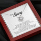 I'm Sorry Gift For Her, Love Knot Necklace