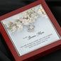 To my Bonus Mom Gift, Love Knot Necklace