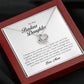 To My Badass Daughter, Love Knot Necklace