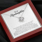 To My Stepdaughter Gift, Love Knot Necklace