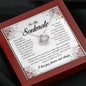 To My Soulmate, Love Knot Necklace