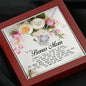 To my Bonus Mom Gift, Love Knot Necklace