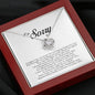 I'm Sorry Gift For Her, Love Knot Necklace