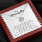To My Stepdaughter Gift, Love Knot Necklace
