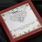 To My Groom, Love Knot Necklace, Wedding Day Gift