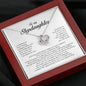 To My Stepdaughter Gift, Love Knot Necklace