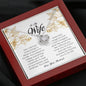 To My Wife, Love Knot Necklace