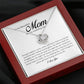 To My Beautiful Mother on My Wedding Day, Love Knot Necklace