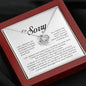 I'm Sorry Gift For Her, Love Knot Necklace
