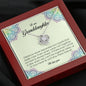 To Our Granddaughter, Love Knot Necklace