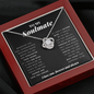 Love Knot Necklace, To My Soulmate