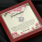 To Our Granddaughter, Love Knot Necklace