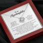 To My Stepdaughter Gift, Love Knot Necklace