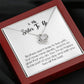 To My Sister In Law, Love Knot Necklace