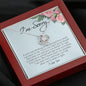 I'm Sorry Gift for Her, Love Knot Necklace