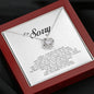 I'm Sorry Gift For Her, Love Knot Necklace