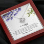 To My Wife, Love Knot Necklace