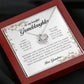 To My Beautiful Granddaughter, Love Knot Necklace