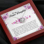 To My Bonus Daughter, Love Knot Necklace