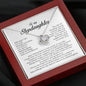To My Stepdaughter Gift, Love Knot Necklace