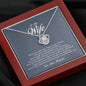 To My Wife, Love Knot Necklace