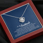 To My Soulmate, Love Knot Necklace