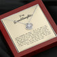 To My Granddaughter, Love Knot Necklace