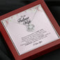 To My Future Wife, Love Knot Necklace