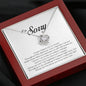 I'm Sorry Gift, Love Knot Necklace