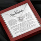 To My Stepdaughter Gift, Love Knot Necklace