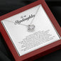 To My Stepdaughter Gift, Love Knot Necklace