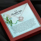 To My Beautiful Sister on my Wedding Day, Love Knot Necklace
