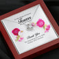 To My Maid of Honor, Love Knot Necklace